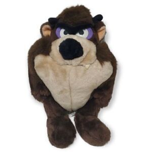Vtg 1987 Tasmanian‎ Devil Plush Warner Bros Taz 11” Stuffed Animal Looney Tunes